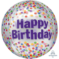 Funfetti Birthday Orbz 16"