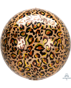 Animal Print Orbz 16" in - Foil Balloon (Choose your theme)