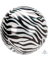 Animal Print Orbz 16" in - Foil Balloon (Choose your theme)