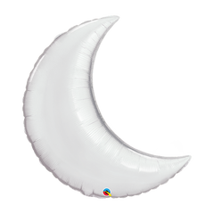 Moon Shaped Silver Foil Balloon - 35