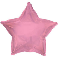 2 Star Shaped Foil Balloon 18" in each (Choose your color) Flat