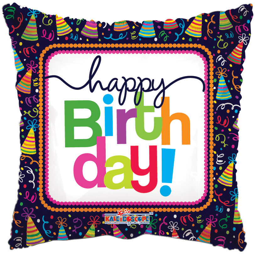 Birthday Party Hats – Single Pack 18"