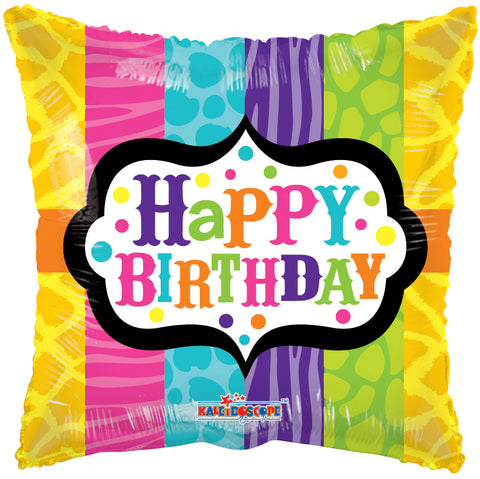 Animal Print Birthday Gellibean – Single Pack 18