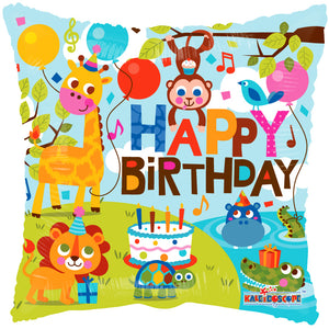 
            
                Load image into Gallery viewer, Birthday In The Jungle Balloon 18&amp;quot;
            
        