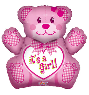 28″ Baby Girl Bear Shape