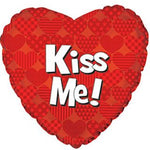 Kiss me Hearts 9" (2 balloons per package)