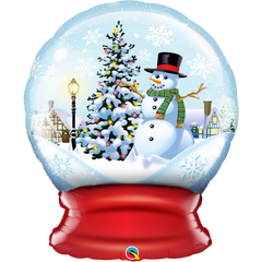 Christmas Morning Snow Globe 36