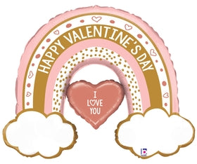 
            
                Load image into Gallery viewer, Rose Gold Valentine Rainbow 29&amp;quot;
            
        