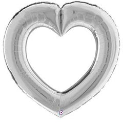 Linking Heart Silver 32