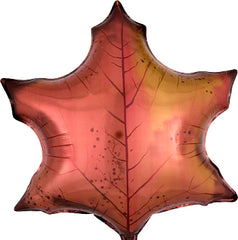 Orange Maple Leaf 25