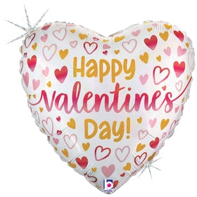 Valentine Ombre Hearts 18"
