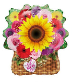 Best Mom Flower Basket 28"