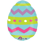 Easter Egg Stripes 16"