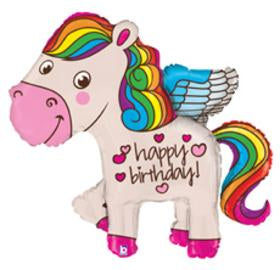 
            
                Load image into Gallery viewer, Rainbow Birthday Pony 45&amp;quot;
            
        