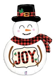
            
                Load image into Gallery viewer, Buffalo Plaid Snowman Flat 39&amp;quot;
            
        