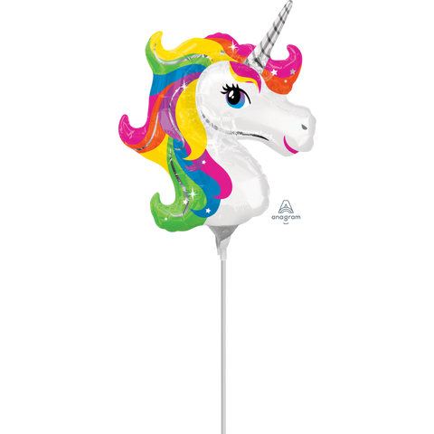 Mini Head Rainbow Unicorn 14