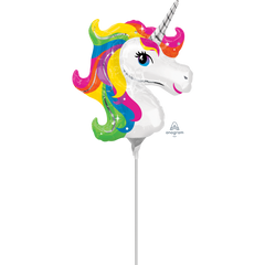 Mini Head Rainbow Unicorn 14