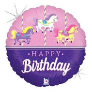 Carousel Birthday 18"