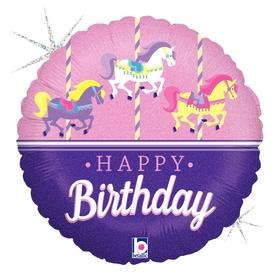 Carousel Birthday 18"