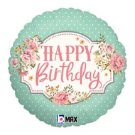 Vintage Birthday 18"