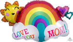 Love you Mom Rainbow 30"