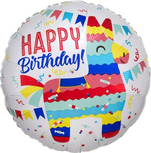 Happy Birthday Piñata Party 17"
