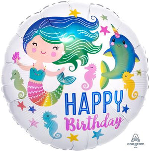 
            
                Load image into Gallery viewer, Sea Life Happy Birthday 17&amp;quot;
            
        