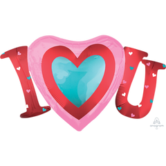 Satin I Love You Heart 33