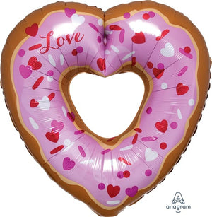 Open Heart Donut 25" x 26"