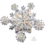 Holographic Snowflake Cluster 32"