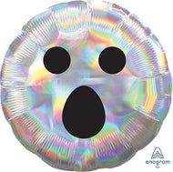 Iridescent Ghost Face 17"
