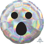 Iridescent Ghost Face 17"
