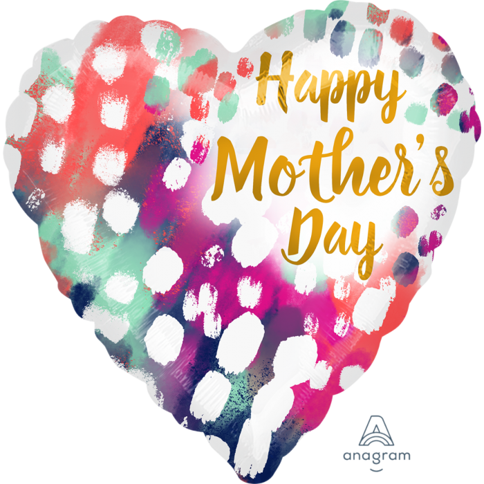 Mother's Day Brush Strokes 18"
