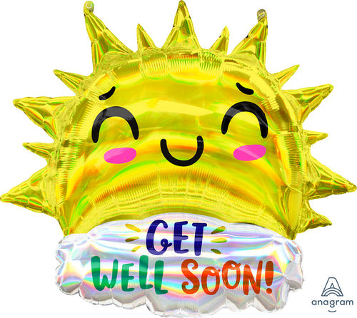 
            
                Load image into Gallery viewer, Iridescent Get Well Happy Sun 29&amp;quot;
            
        