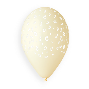 
            
                Load image into Gallery viewer, Cheetah Printed Balloon GS110-417 Ivory | 50 balloons per package of 12&amp;#39;&amp;#39; each
            
        