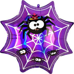 Iridescent Spiderweb 22"
