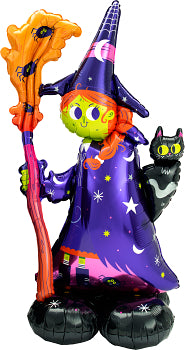 Scary Witch with Cat 55