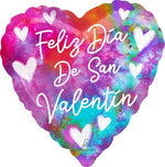 Tie-Dye Spanish Valentine 17"