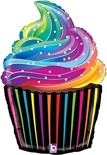 Rainbow Cupcake 27"