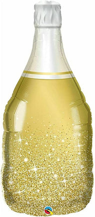 Bubbly Wine Bottle 14"| 2 per package