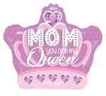 Mom Queen Foil Balloon 18"