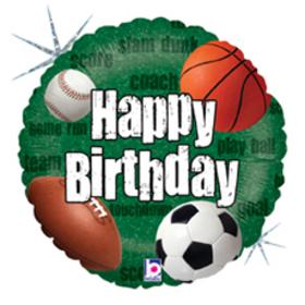 
            
                Load image into Gallery viewer, Sports Balls Birthday 18&amp;quot;
            
        