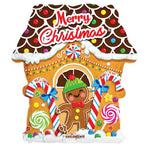 Merry Christmas Gingerbread House 18"