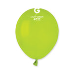 Solid Balloon Light Green  A50-011  | 100 balloons per package of 5'' each