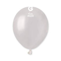 Metallic Balloon Pearl AM50-028  | 100 balloons per package of 5'' each