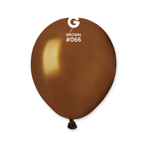 
            
                Load image into Gallery viewer, Metallic Balloon Brown AM50-066  | 100 balloons per package of 5&amp;#39;&amp;#39; each
            
        
