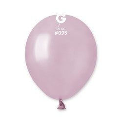 Metallic Balloon Lilac AM50-095  | 100 balloons per package of 5'' each