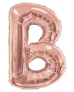Letters A to Z Rose Gold Foil Balloon - 14" in and 34" in (Choose Size And Letter)