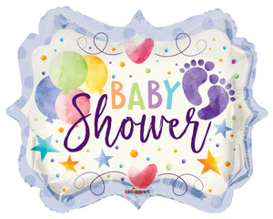 
            
                Load image into Gallery viewer, Baby Shower Acuarela Shape – Single Pack 18&amp;quot;
            
        