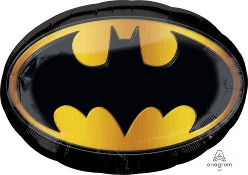 Batman Emblem Foil Balloon | 27" in x 19" in
